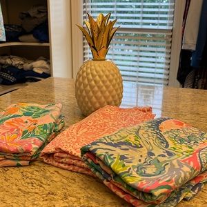 Lilly Pulitzer Pottery Barn Muslin Swaddles